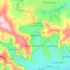 Carte topographique Dialakorodji, altitude, relief