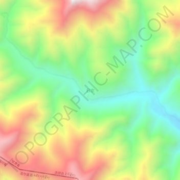 Carte topographique 日宗, altitude, relief