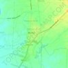 Carte topographique Poblacion East, altitude, relief
