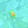 Carte topographique Dak van Brabant, altitude, relief