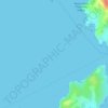 Carte topographique Κουφονήσια, altitude, relief