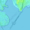 Carte topographique Hays Inlet, altitude, relief