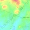 Carte topographique Pipe Creek, altitude, relief