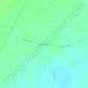 Carte topographique Terrell Crossroad, altitude, relief