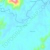 Carte topographique Manalo, altitude, relief