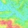 Carte topographique Breuvanne, altitude, relief