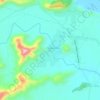 Carte topographique Rega, altitude, relief