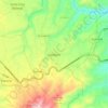 Carte topographique Zaragoza, altitude, relief
