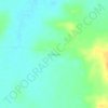 Carte topographique Kankono, altitude, relief