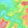 Carte topographique Iberg, altitude, relief