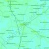 Carte topographique Draksharama, altitude, relief