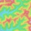 Carte topographique 下雪堂, altitude, relief