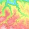 Carte topographique Lax, altitude, relief