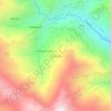 Carte topographique Hucuchuy, altitude, relief
