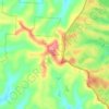 Carte topographique High Hill, altitude, relief