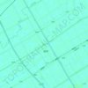 Carte topographique 浦东, altitude, relief