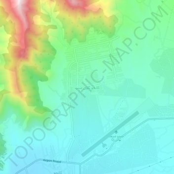Carte topographique Kanju Township, altitude, relief