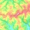 Carte topographique Best Beech Hill, altitude, relief