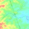Carte topographique Canglon, altitude, relief