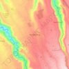 Carte topographique Mangahuantag, altitude, relief