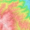 Carte topographique Gachon, altitude, relief