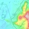 Carte topographique Newton Under Roseberry, altitude, relief