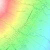 Carte topographique Anos, altitude, relief