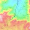 Carte topographique Hisn al Hashish, altitude, relief