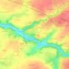 Carte topographique La Grande Chauvière, altitude, relief