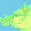 Carte topographique Weipa, altitude, relief