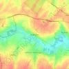 Carte topographique Avennes, altitude, relief