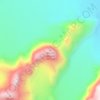 Carte topographique Mount Asgard, altitude, relief