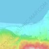Carte topographique Tacloban, altitude, relief