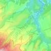 Carte topographique Le Serre, altitude, relief