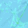 Carte topographique Follega, altitude, relief