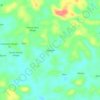 Carte topographique Mondeh, altitude, relief
