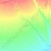 Carte topographique Rosasani, altitude, relief