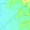 Carte topographique Thornton Carrs, altitude, relief