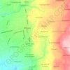 Carte topographique San Bartolo, altitude, relief