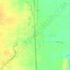 Carte topographique Elkville, altitude, relief