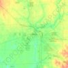 Carte topographique Albany, altitude, relief