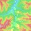 Carte topographique Prevenisco, altitude, relief