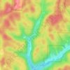 Carte topographique Peabody Coal Company Dam 0117-012, altitude, relief