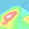 Carte topographique Cape Hecla, altitude, relief