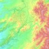 Carte topographique Abbottabad, altitude, relief