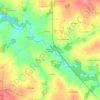Carte topographique Moulin de la Locherie, altitude, relief