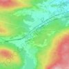 Carte topographique Berg, altitude, relief