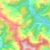 Carte topographique Saigha, altitude, relief