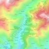 Carte topographique Tarara, altitude, relief