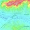 Carte topographique Amougies, altitude, relief